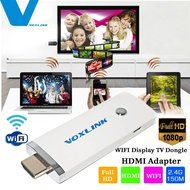 Voxlink 2.4G 150M 1080P WIFI Display TV Dongle HDMI Adapter, White N2