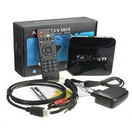 Maxfind Smart Tv Box for Mxpro Android 4,4.2 Upgraded Quad Core Mali 450 1gb Ram with NEW Fully Loaded Kodi (Newest... N5