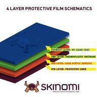 Skinomi TechSkin - Pivos XIOS DS Media Player - Brushed Aluminum Full Body Skin Protector / Front &amp; Back Premium... N3