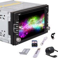 Pupug Android 4.2 6.2" Double Din 3G-Wifi Car GPS DVD Player BT In dash Car Radio TV iPod Stereo Capacitive Touch...