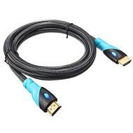 Vention C01 1.5M Black Male to Male HDMI Mesh Grid Cable Line For PC DVD XBOX PS3 Tablet N2