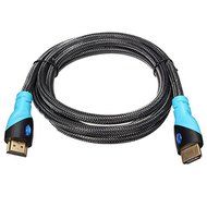 Vention C01 1.5M Black Male to Male HDMI Mesh Grid Cable Line For PC DVD XBOX PS3 Tablet N3