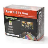 MTB028 Mini Android TV Box Android 4.1 RK3066 Dual Core 1G RAM 8GB HDMI RJ45 Black N4