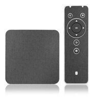 Skinomi TechSkin - Pivos XIOS DS Media Player - Brushed Steel Full Body Skin Protector / Front &amp; Back Premium...