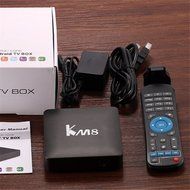 NEW US KM8 Android TV Box 2G/16G Amlogic 2.4/5G Dual WiFi DLNA Airplay KODI Quad-Core 4K Miracast Media Adapter... N2