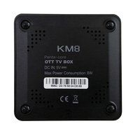 NEW US KM8 Android TV Box 2G/16G Amlogic 2.4/5G Dual WiFi DLNA Airplay KODI Quad-Core 4K Miracast Media Adapter... N4