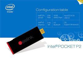 Beelink Pocket P2 Mini Pc Windows Tv Stick Dongle Intel Z3735f 64bit Quad Core 2gb RAM 32gb ROM Bluetooth Hdmi... N2
