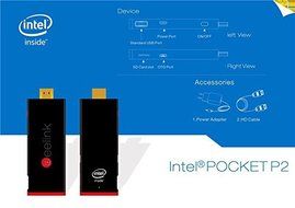 Beelink Pocket P2 Mini Pc Windows Tv Stick Dongle Intel Z3735f 64bit Quad Core 2gb RAM 32gb ROM Bluetooth Hdmi... N3