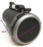 Portable Bluetooth Speaker &ndash; Large Bazooka Cylinder Speaker - Subwoofer - Loud - Indoor/Outdoor Play &ndash; Wireless... N5