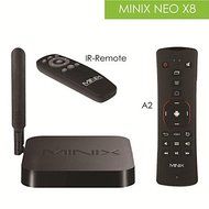 Group MINIX NEO X8 + A2 Quad Core TV Box with XBMC, Dolby, DTS 2GB, 8GB + Fly AirMouse with Speaker, Microphone