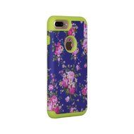 iPhone 7 Plus Cover Case,SAVYOU Orchid Design Dual Layer Case With Shock Absorbent Hard PC Cover and TPU Inner...