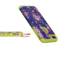 iPhone 7 Plus Cover Case,SAVYOU Orchid Design Dual Layer Case With Shock Absorbent Hard PC Cover and TPU Inner... N3