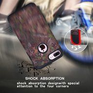 iPhone 7 Plus Cover Case,SAVYOU Orchid Design Dual Layer Case With Shock Absorbent Hard PC Cover and TPU Inner... N21