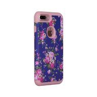 iPhone 7 Plus Cover Case,SAVYOU Orchid Design Dual Layer Case With Shock Absorbent Hard PC Cover and TPU Inner... N29