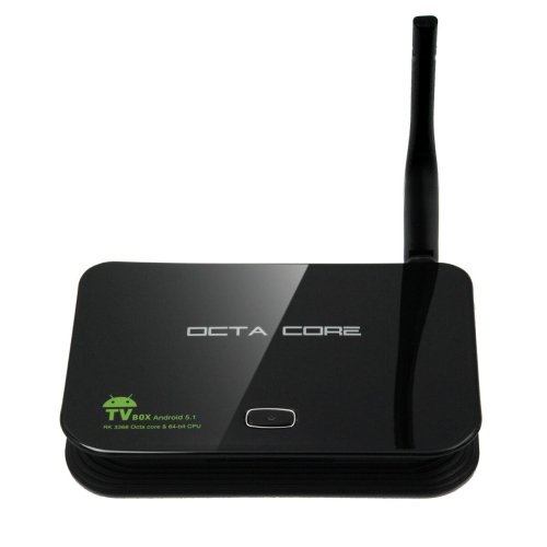 Android 5.1 TV Box RK3368 Octa Core 64Bits 2G / 16G 4K Kodi XBMC H.265 WiFi