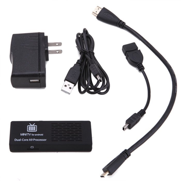HDE Android 4.2 MK808B Bluetooth Mini PC Smart TV 8G Dual Core A9 Rockchip RK3066 HDTV Streaming Box N3