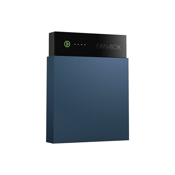YIBAN Portable Smart WiFi Fan Box with Storage Function (Dark Blue) N2