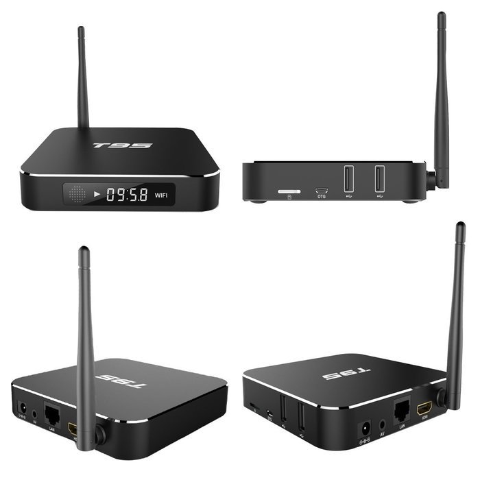 Mifanstech T95 Android 5.1 Amlogic S905 Quad Core KODI 16.0 Tv box with 2GB RAM 8GB ROM 2.4G/5G Dual Wifi Band... N2