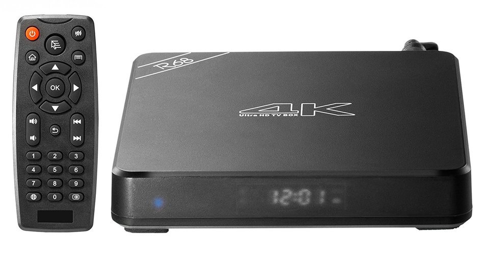 CiBest Smart TV Box Android 5.1 Lollipop RK3368 Octa Core 1GB RAM+8GB ROM 2.4G/5G WiFi 4Kx2K Kodi XBMC (1GB) N6