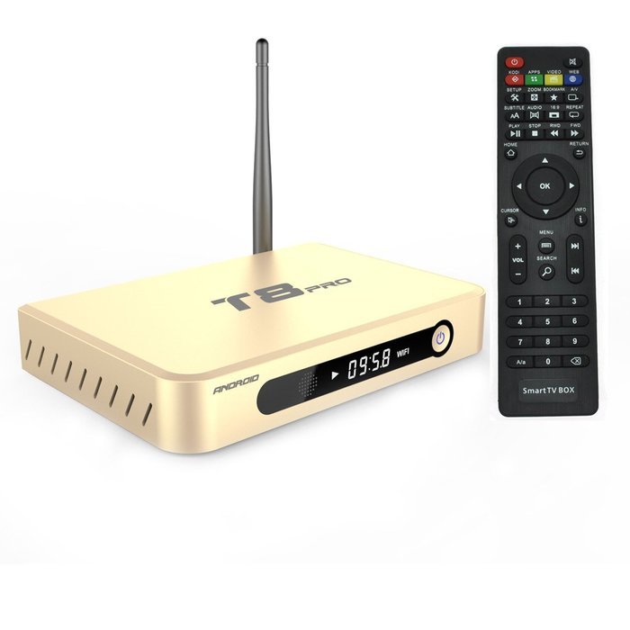 Focalbay T8 Pro Metal Amlogic S812 Android 4.4 kitkat Quad Core TV Box Streaming Media Player Cortex A9 2.0GHZ...