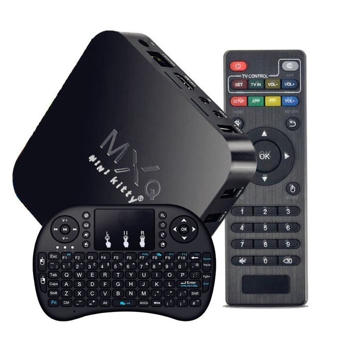 [Free Wireless Mini keyboard] Quad Core MXQ Smart TV BOX Mini PC Streaming Media Player with KODI(XBMC) Streamer...