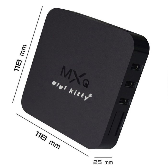 [Free Wireless Mini keyboard] Quad Core MXQ Smart TV BOX Mini PC Streaming Media Player with KODI(XBMC) Streamer... N7