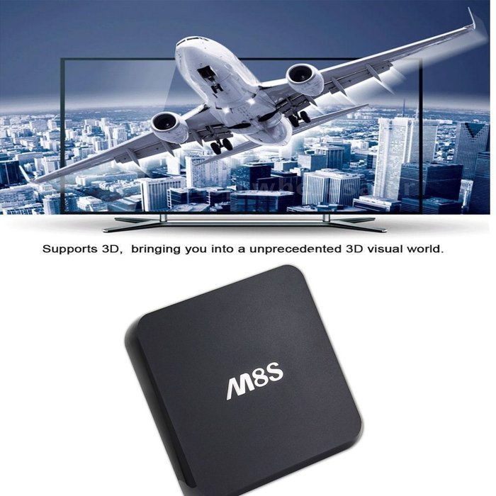 REDGO 4K XBMC KODi Full HD M8S Android Dual band 2.4G/5G wifi TV Box 2G RAM 8G ROM Quad Core Amlogic S812 Chipset... N6