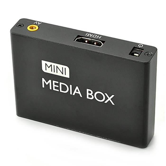 Mini HD Media Box Player, Full HD 720P Playback via HDMI - Play Movies/Pictures/Files directly on your TV N5