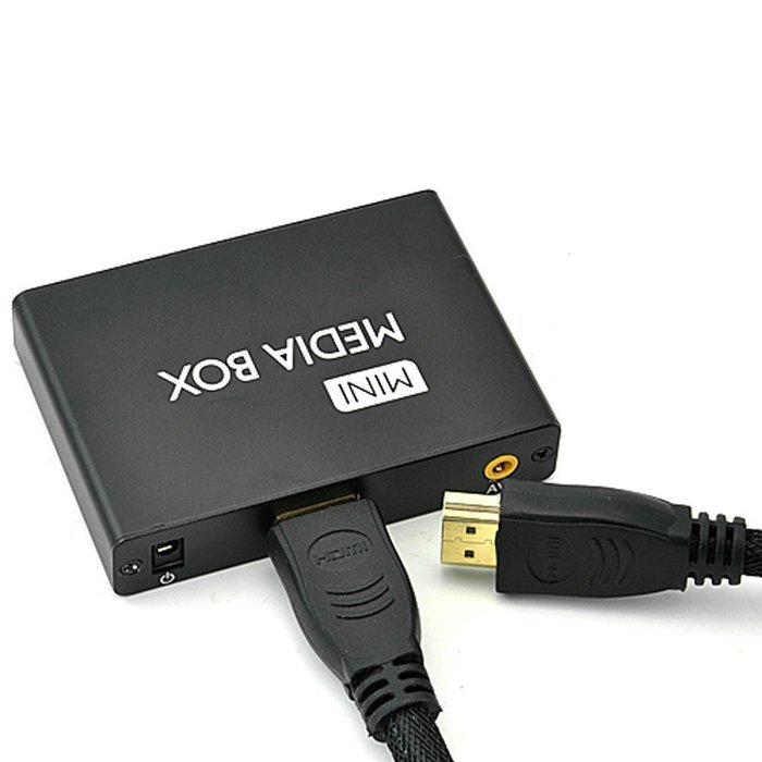 Mini HD Media Box Player, Full HD 720P Playback via HDMI - Play Movies/Pictures/Files directly on your TV N6