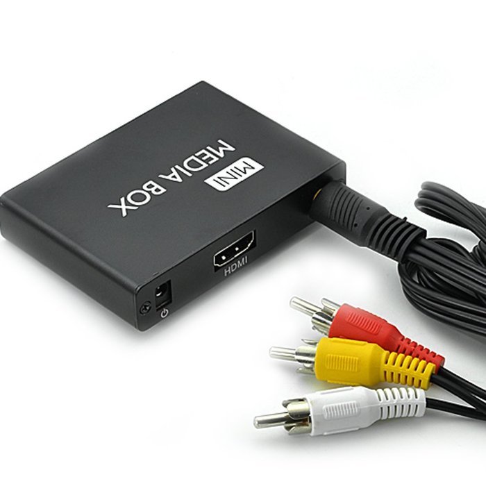 Mini HD Media Box Player, Full HD 720P Playback via HDMI - Play Movies/Pictures/Files directly on your TV N7
