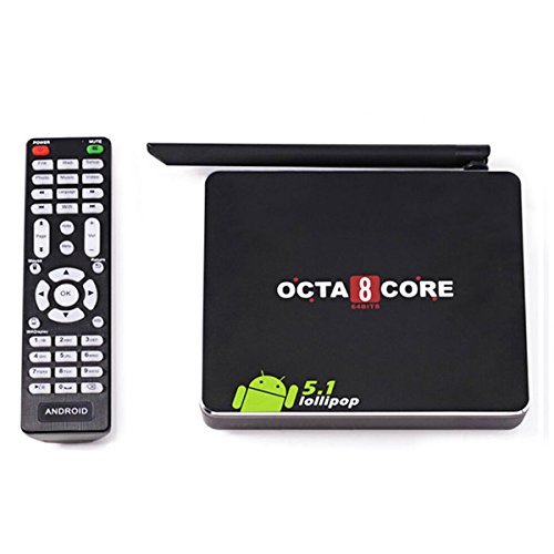 CSA90 Lollipop RK3368 Octa Core 1GB/8GB Bluetooth 4K Android 5.1 TV Box Mini Smart PC N2