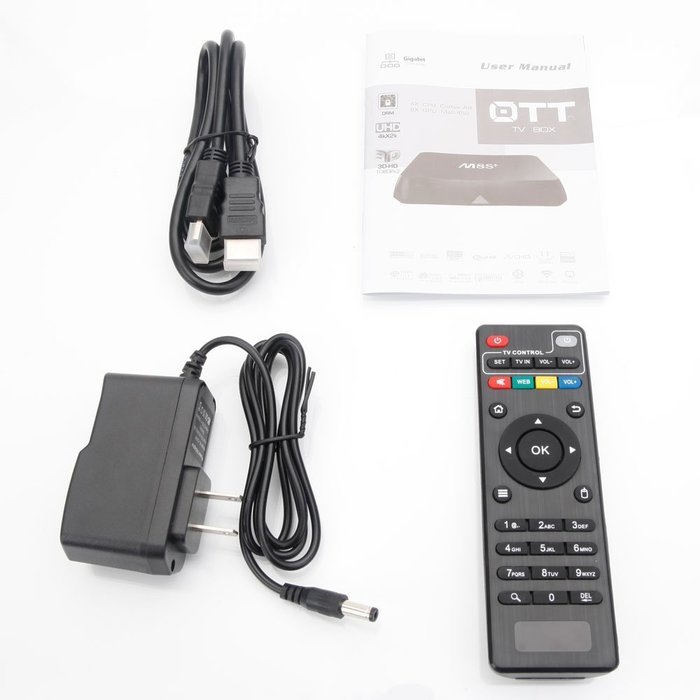 HODELY M8s Quad-Core Android 5.1 Amlogic S812 4Kx2K HD TV Player with 1GB RAM + 8GB ROM/WiFi/Bluetooth Media Player... N6