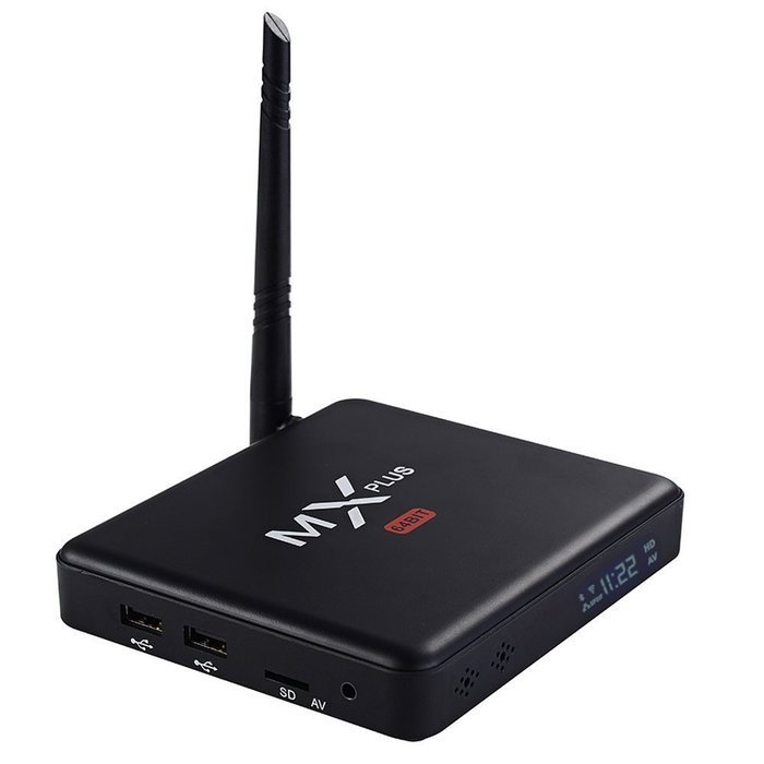 Updated Version 64 Bit MX Plus Amlogic S905 Quad Core Android 5.1.1 Smart TV Box HDMI 2.0 4k@60fps Bluetooth 4.0...