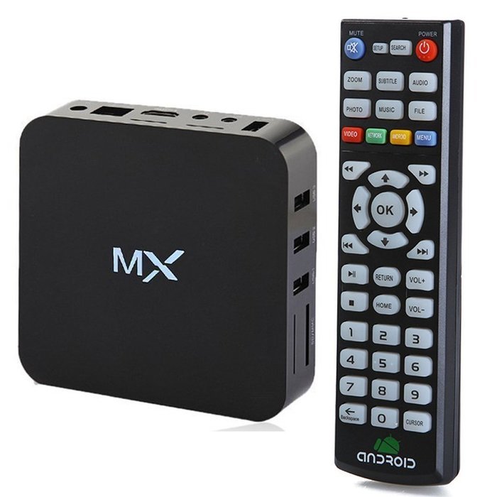 MX Dual Core Set Top TV Box, CEStore Android 4.2 Jelly Bean 1080P HD Video 3D Films Movies Smart Streaming Mini...