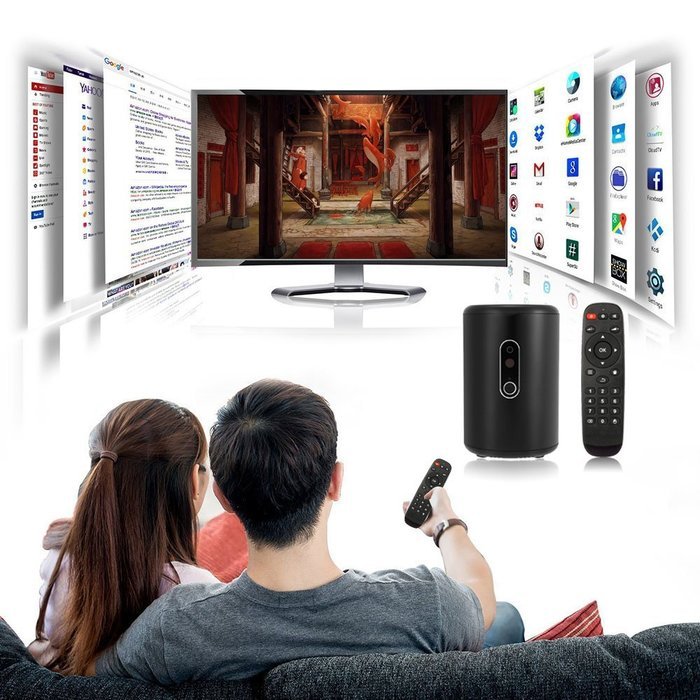 Docooler I8 Smart Android TV Box Android 5.1.1 RK3229 Quad core UHD 4K 1G / 8G KODI Mini PC WiFi & LAN H.265 XBMC... N5