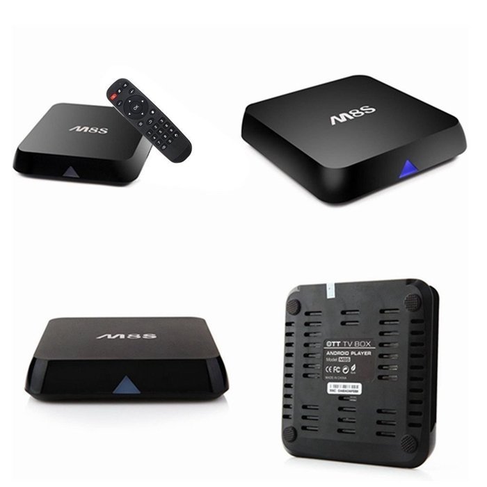 Harryup TV Box M8S Android 4.4 S812 Quad Core Smart HTPC TV BOX Mini PC Streaming Media Player with KODI(XBMC)...