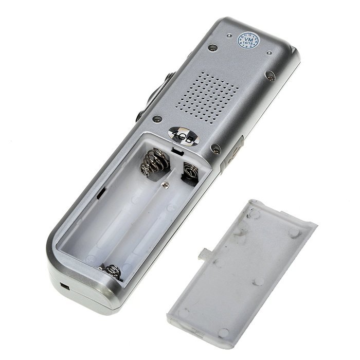 Generic GH-518 Professional Portable 4GB Time Display Recording High-fidelity Digital Voice Recorder