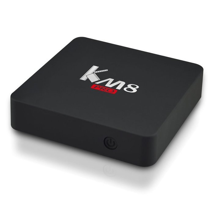 HODELY Km8 Pro S912 Android 6.0 2GB + 16GB Dual-band WiFi Bluetooth 4.0 4k x 2k Media Player TV Box US Plug Black