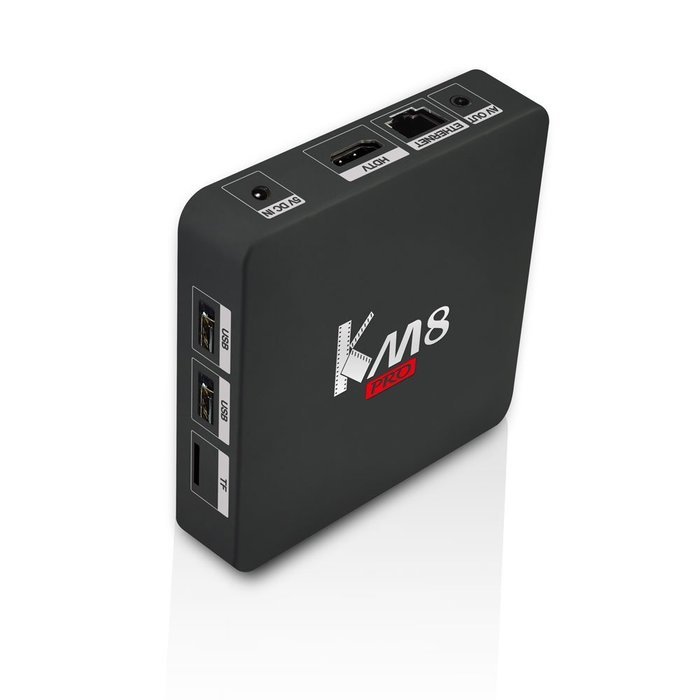 HODELY Km8 Pro S912 Android 6.0 2GB + 16GB Dual-band WiFi Bluetooth 4.0 4k x 2k Media Player TV Box US Plug Black N2
