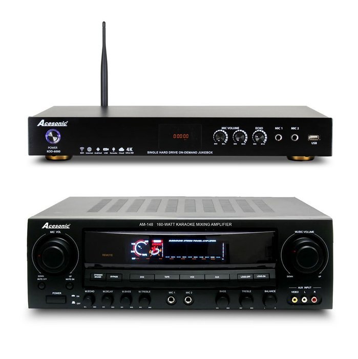 KOD-6000 34,000 Songs Vietnamese Karaoke Player with Mixer Amplifier