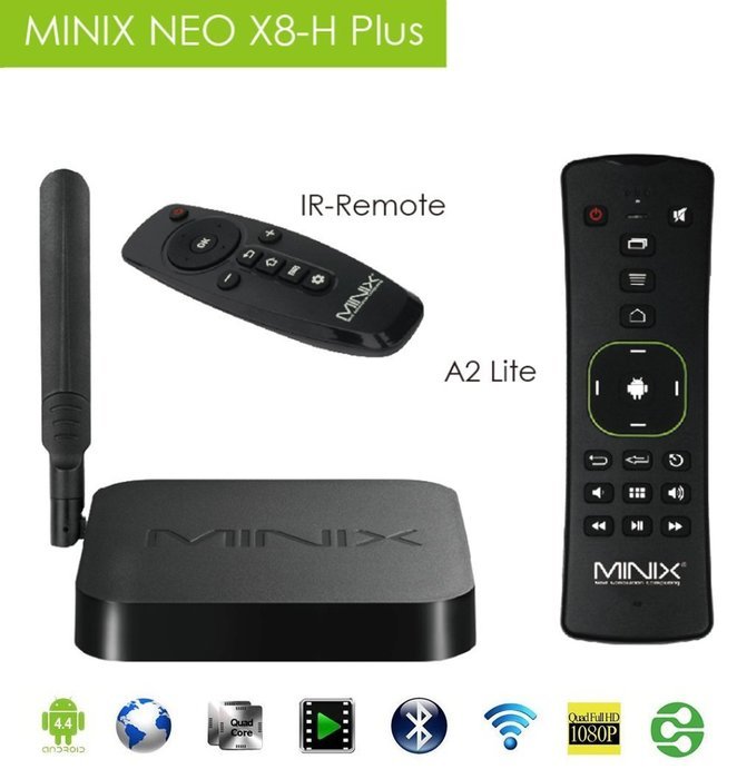 Minix Official Original Minix Neo X8 H Plus Streaming Media Player Smart Tv Box Quad Core CPU Android 4.4 2gb...