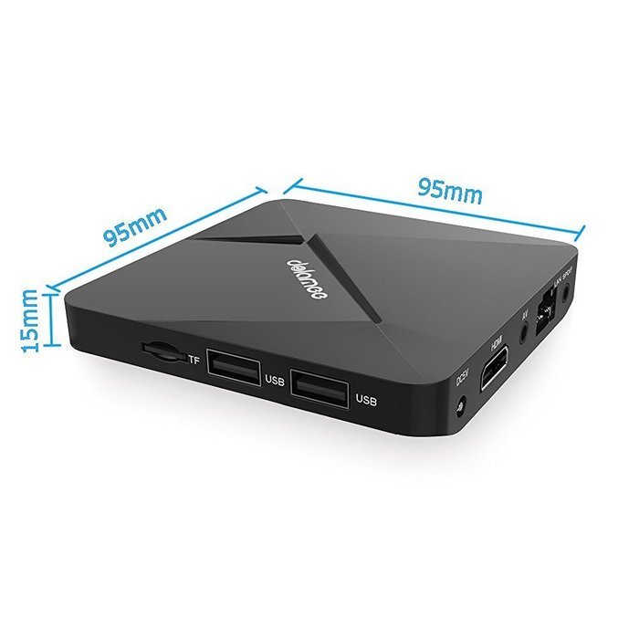 XYF Dolamee D5 Android TV Box Android 5.1 Kodi 16.1 Rockchip RK3229 Quad-core Cortex A7 1.5GHz 32bit 1GB DDR3... N2
