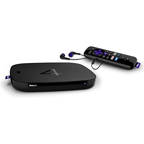 Roku 4 Streaming Player 4400R , Captivating clarity with 4K Ultra HD streaming