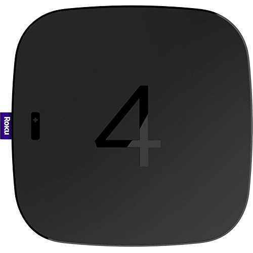 Roku 4 Streaming Player 4400R , Captivating clarity with 4K Ultra HD streaming N2