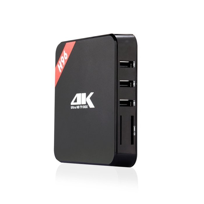 H96 Amlogic S905 Quad Core 1GB/8GB Android 5.1 KODI HDMI 2.0 WIFI 4K 1080P TV Box Android Mini PC N4