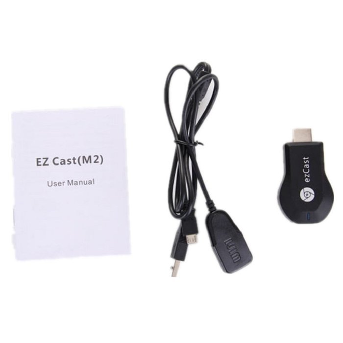 M2 Android 4.2 Miracast Tv Dongle Wifi Display Receiver/adapter (Black) N4