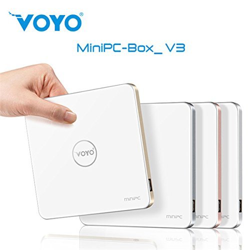 VOYO V3 Windows 10 Intel Cherry Trail X7-Z8700 4K 4G/128G Dual Band WiFi BT TV Box Windows Mini PC