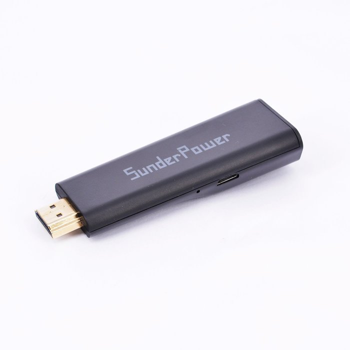 New Wifi Display Dongle, SUNDERPOWER Wireless HDMI Display Adapter ,DLNA,AirPlay, for iPhone iPad Macbook (Black) N7