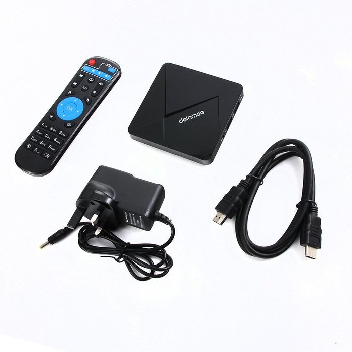NPET D5 Android 1+8GB TV Box Rockchip RK3229 Quad-core Android 5.1 Streaming Media Player XBMC / Kodi 16.1 Support... N4