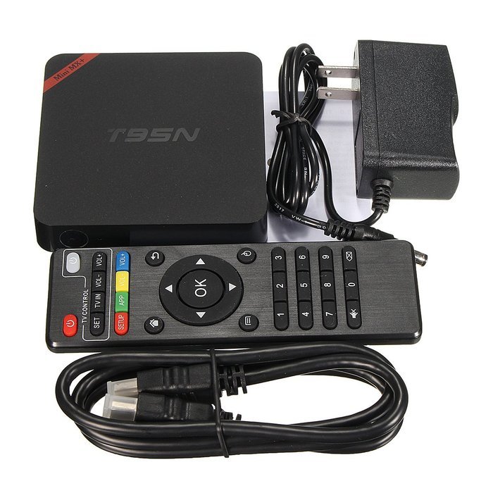 ELEGIANT T95N MX2 Android OS Network Wireless High-definition TV Set-top Box Supports Dolby with Remote Control... N8
